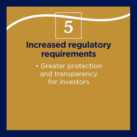 Corporate - Integrated Report - Longterm - Increased regulatory requirements
