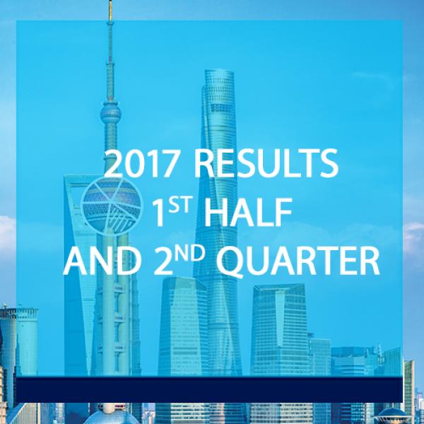 Corporate - News - Financial Communication - 2017 Q2 and H1 Results