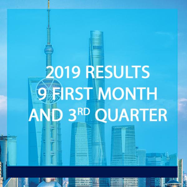 Corporate - News - Financial Communication - 2019 Q3 and 9M Results