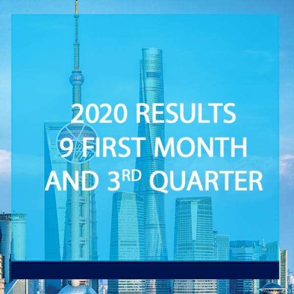 Corporate - News - Financial Communication - 2020 Q3 and 9M results