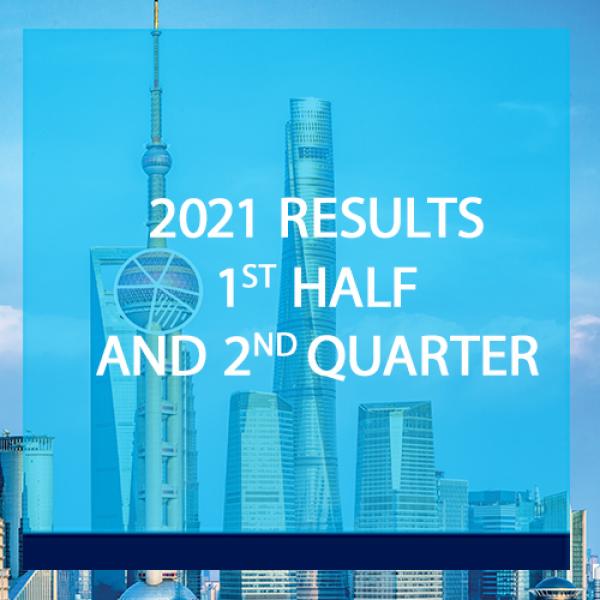Corporate - News - Financial Communication - 2021 Q2 and H1 results