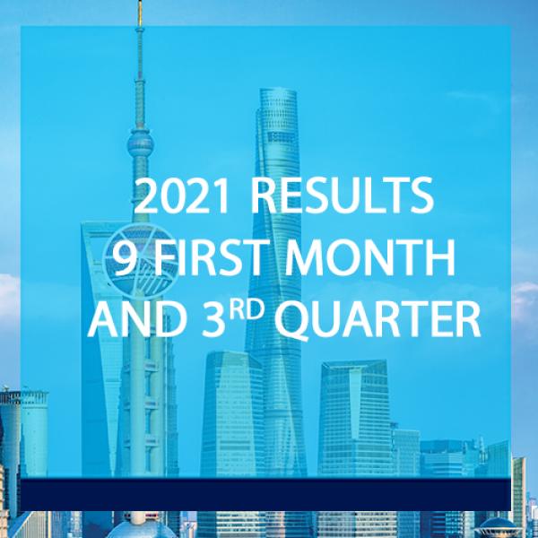Corporate - News - Financial Communication - 2021 Q3 and 9M results