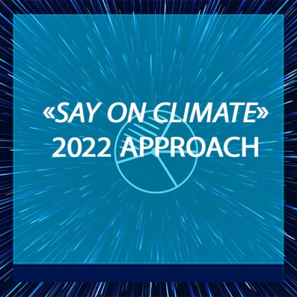 Corporate - News - Say On Climate - Carré