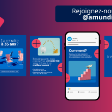 Amundi lance son compte Instagram en français 